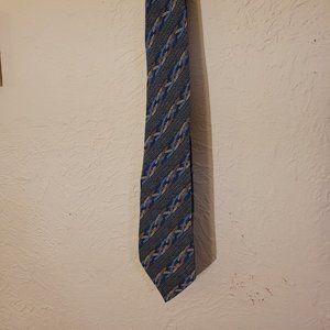 Vintage Missoni Uomo Patterned Silk Tie